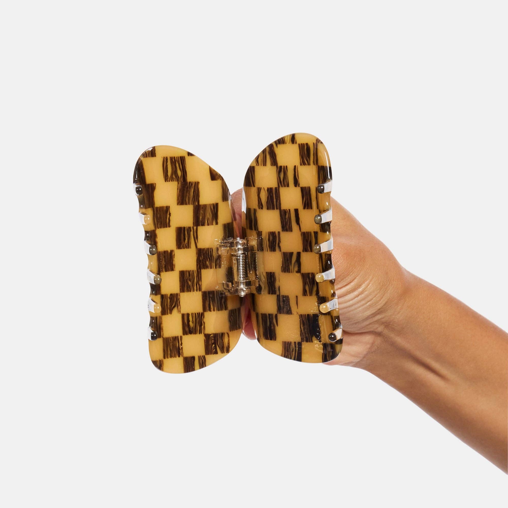CHUNKS - Checker Claw in Mocha