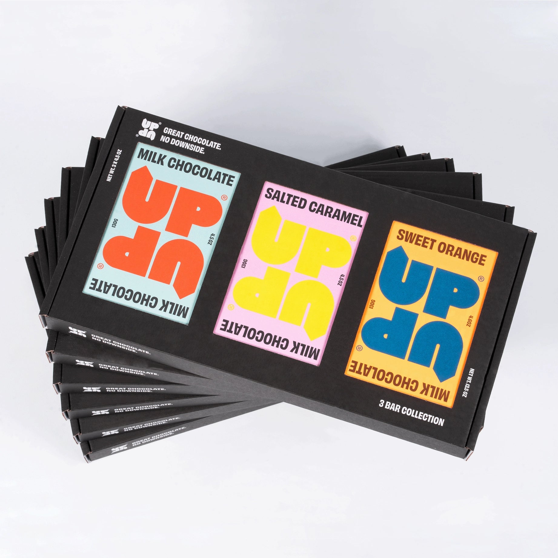 UP-UP CHOCOLATE - Milk Chocolate Trio Gift Box 360G