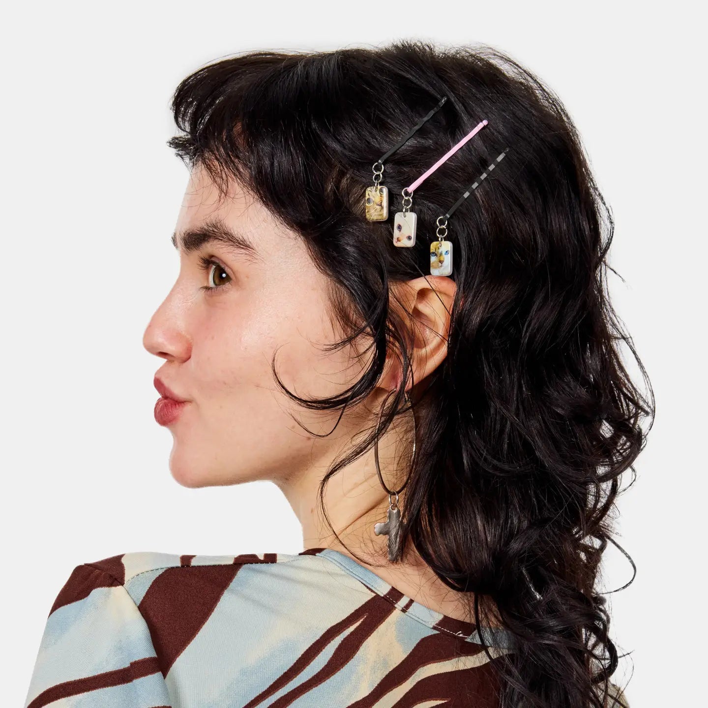 CHUNKS- Kitty Bobby Pins