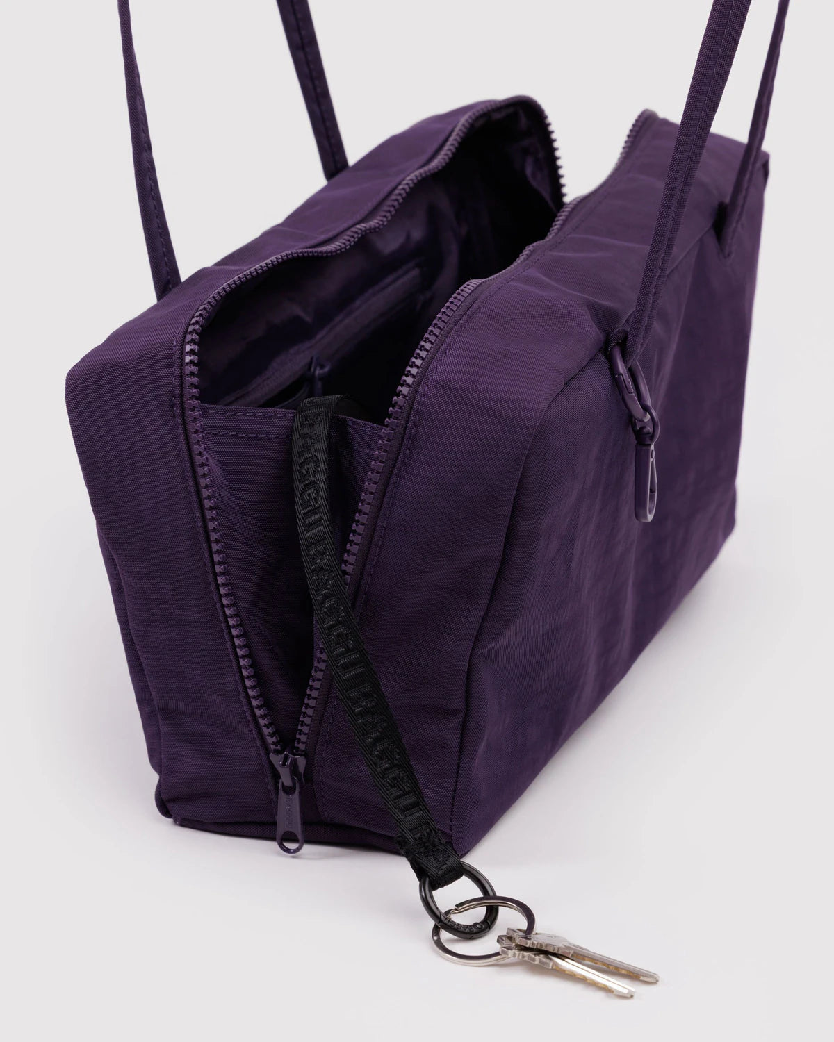 BAGGU - Nylon Bowler Bag - Fig