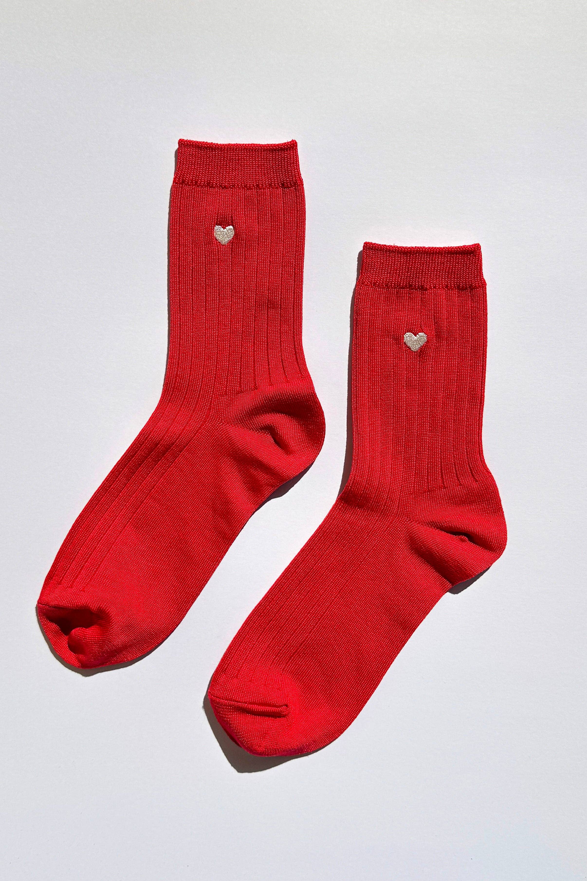 Le Bon Shoppe - Embroidered Her Socks - MC Cotton (wholesale)