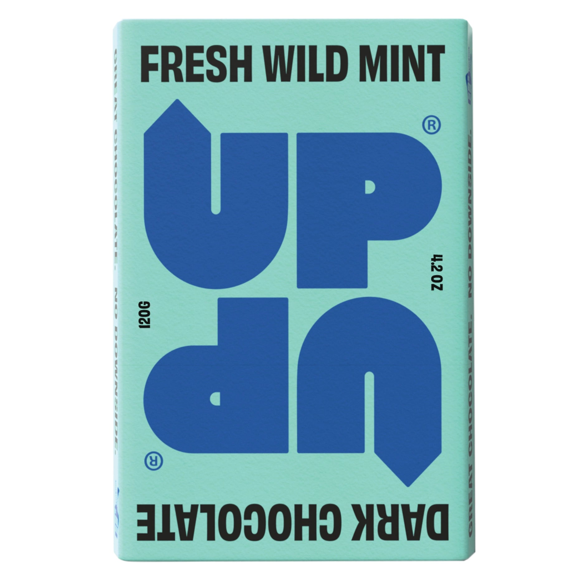 UP-UP CHOCOLATE - Wild Mint Dark Chocolate Bar 120G