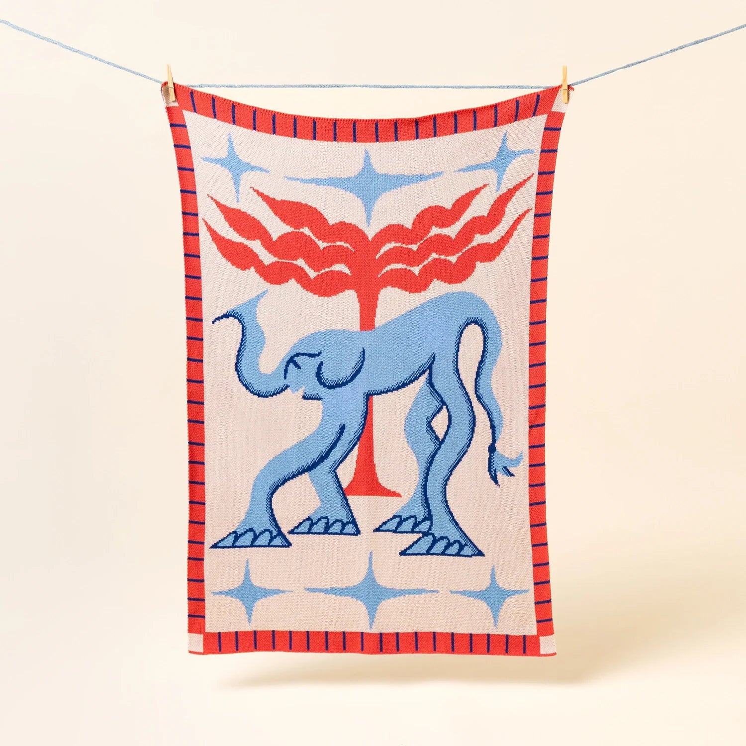 SLOW DOWN STUDIO - Jellyphant Mini Blanket