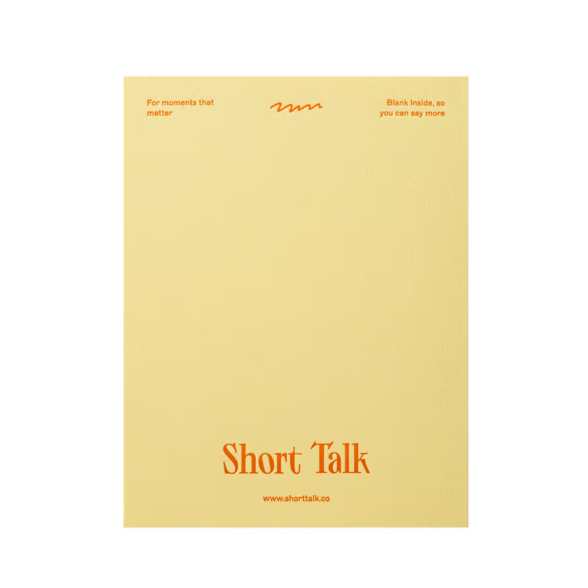 Short Talk Greeting Card | My Person