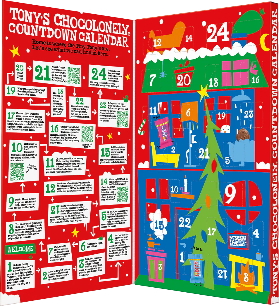 TONY'S CHOCOLONELY - Tony's Xmas Countdown Calendar