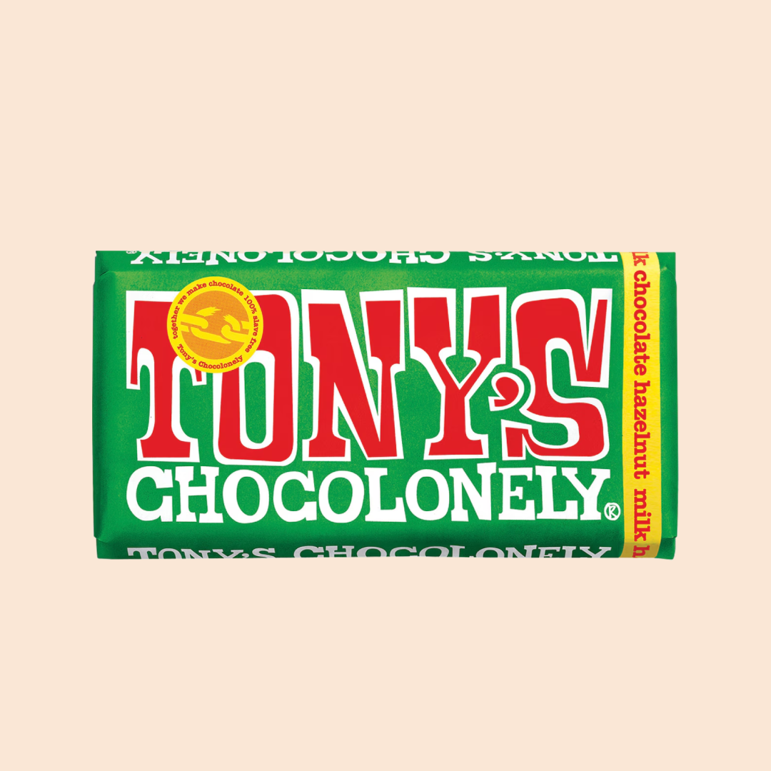 TONY'S CHOCOLONELY Milk Hazelnut 180g