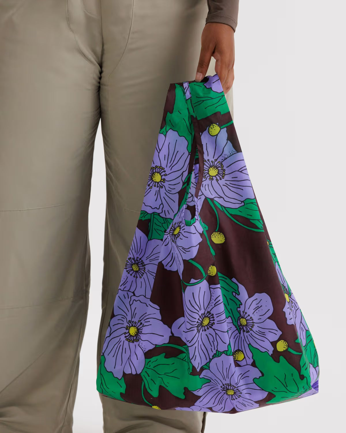 BAGGU - Standard Bag - Maroon Poppy