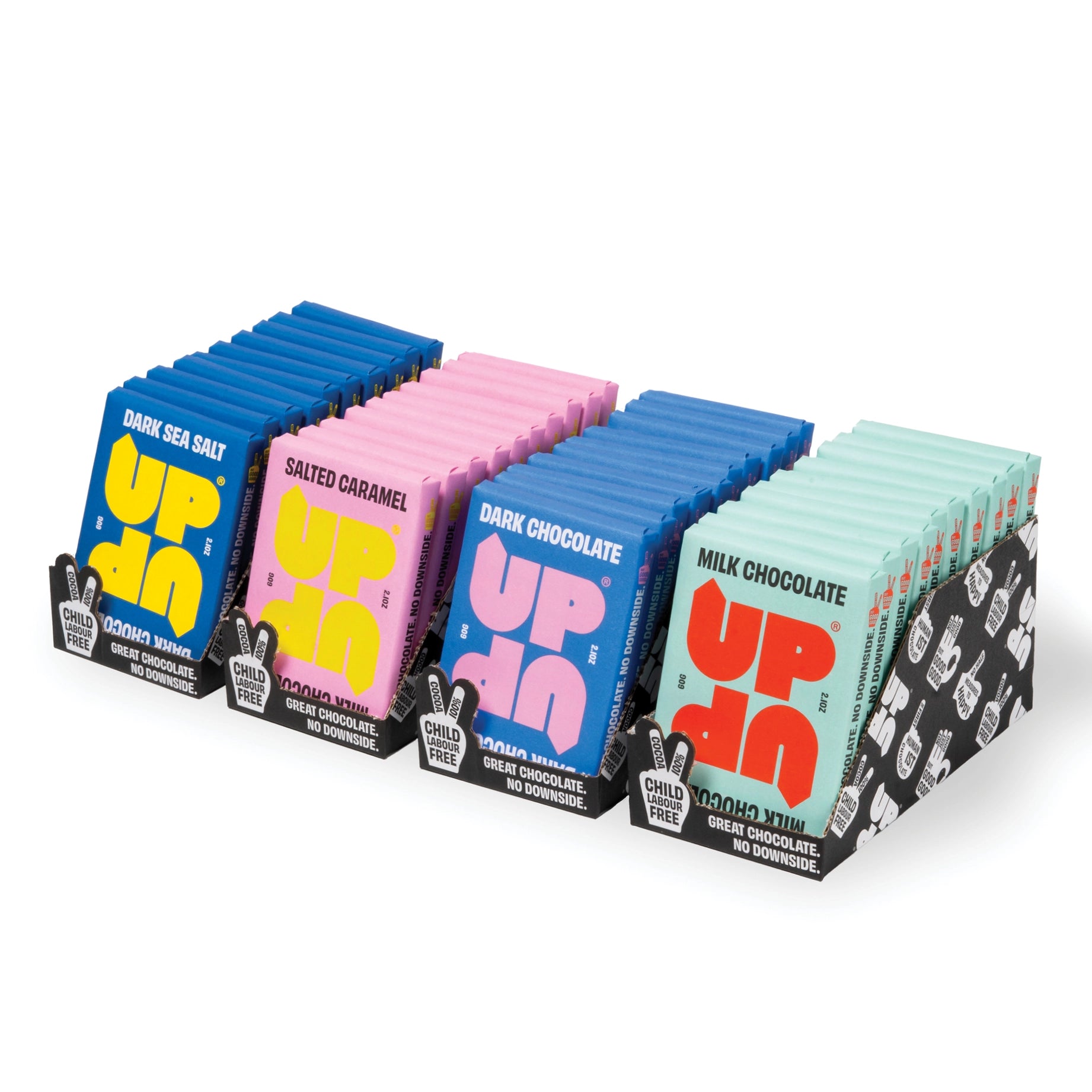 UP-UP CHOCOLATE - Dark Chocolate Bar 60g