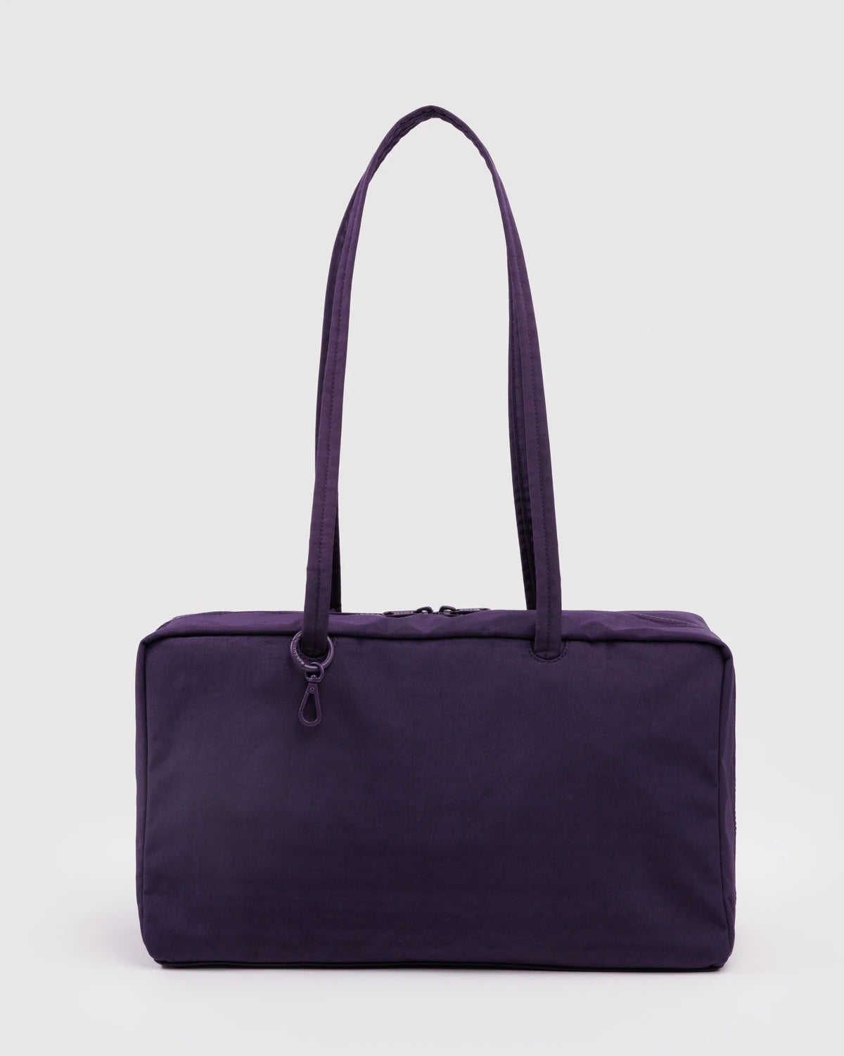 BAGGU - Medium Nylon Bowler Bag - Fig