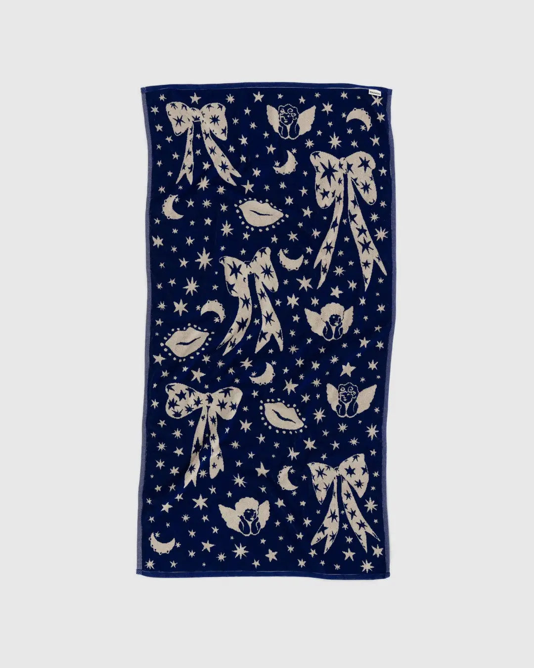 BAGGU Bath Towel - Cherub Bows
