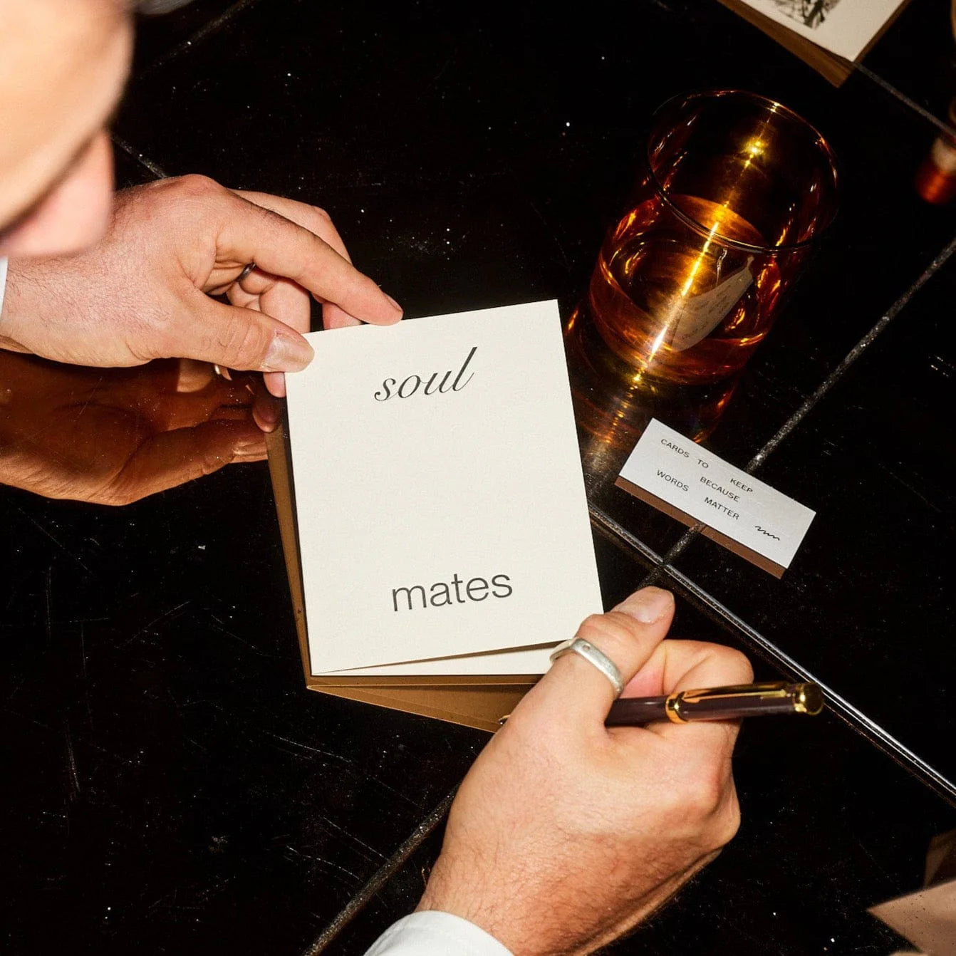 Short Talk Greeting Card | Soul Mates