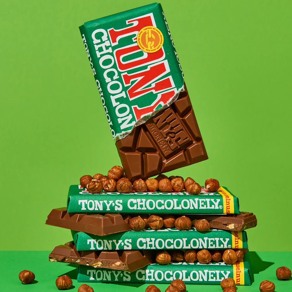 TONY'S CHOCOLONELY Milk Hazelnut 180g