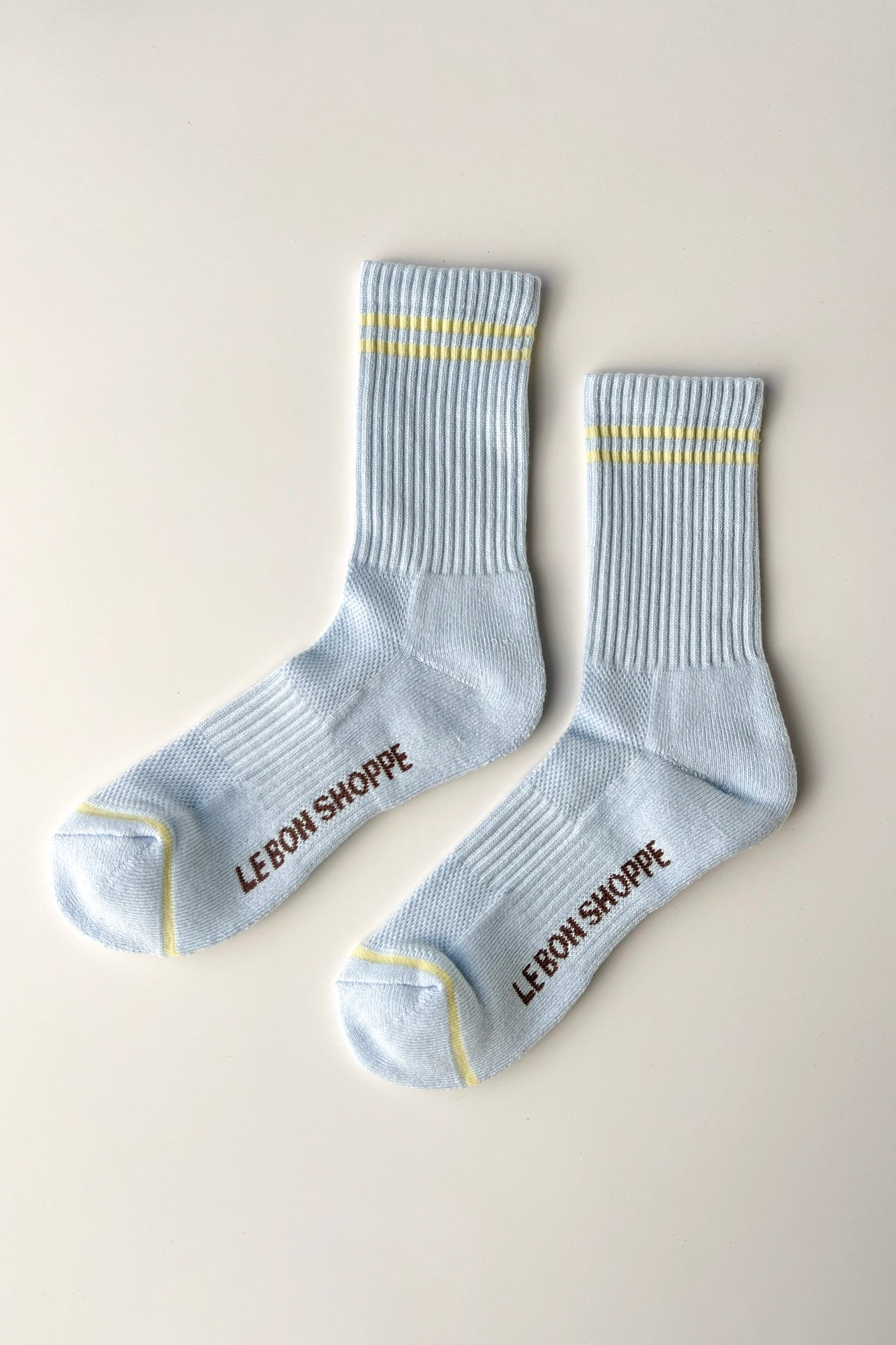 LE BON SHOPPE - Boyfriend Socks - Pastel Sky
