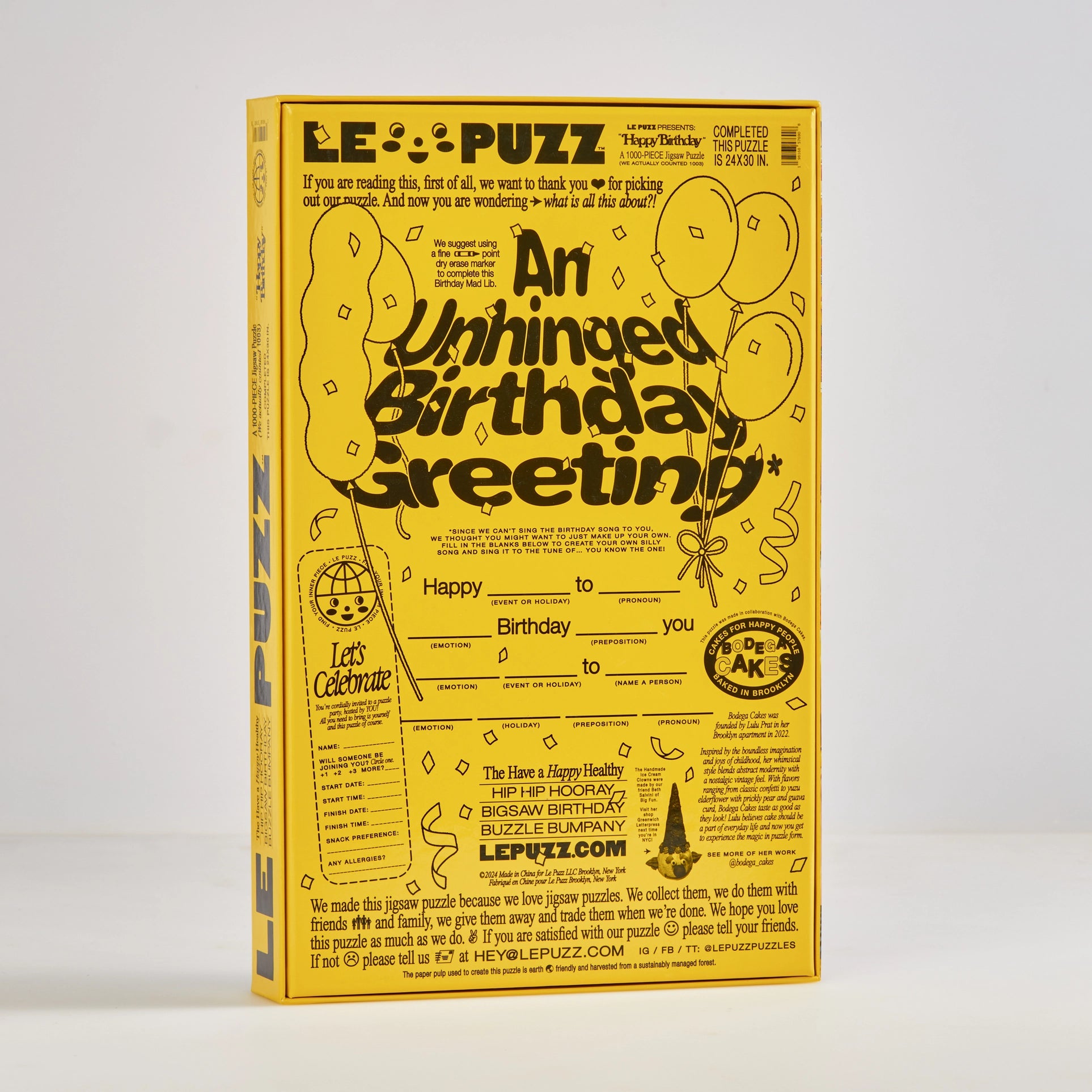 LE PUZZ - Happy Birthday