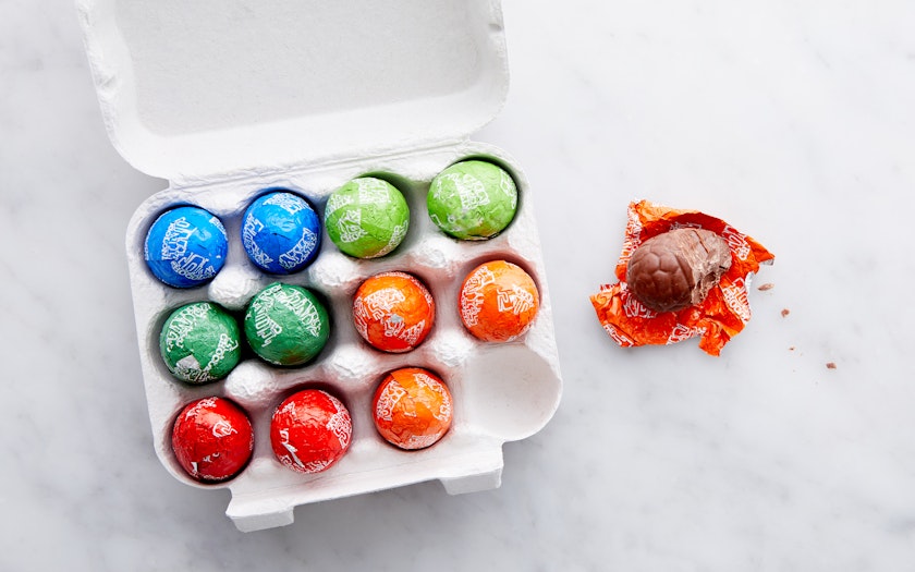 TONY'S CHOCOLONELY - Easter Egg Carton - 12 assorted eggs