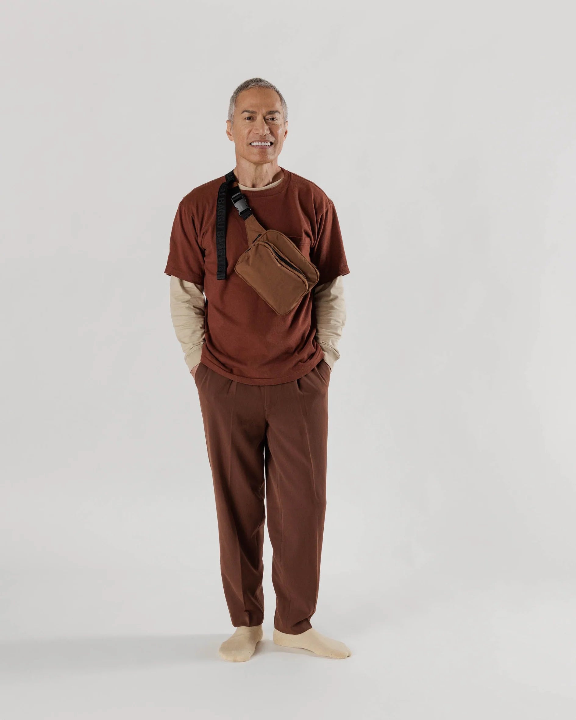 BAGGU Fanny Pack - Brown