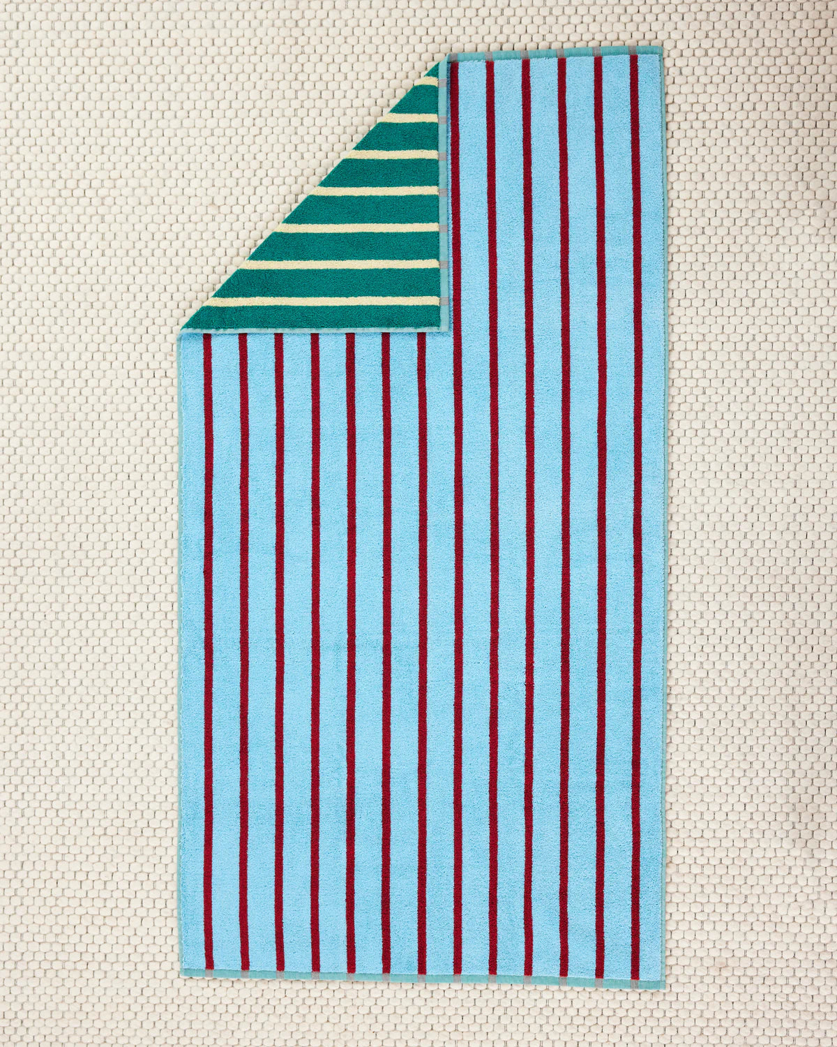 DUSEN DUSEN Bath Towel | Tile Stripe