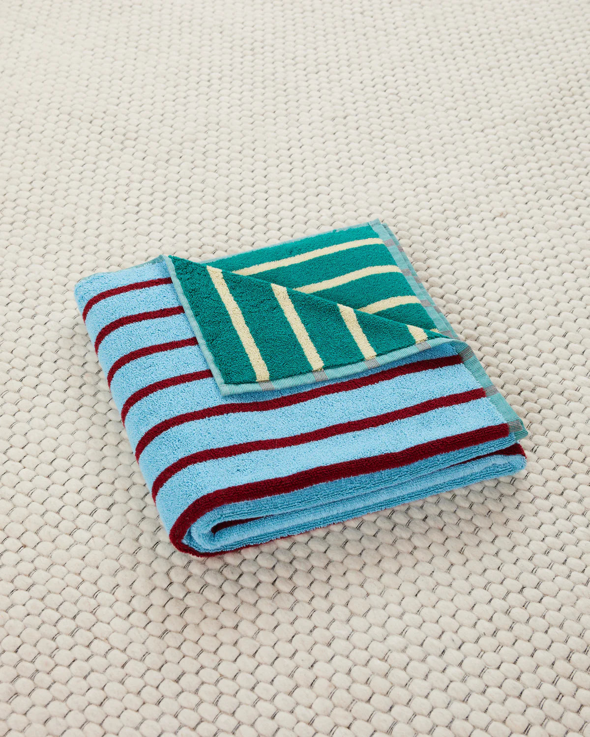 DUSEN DUSEN Bath Towel | Tile Stripe