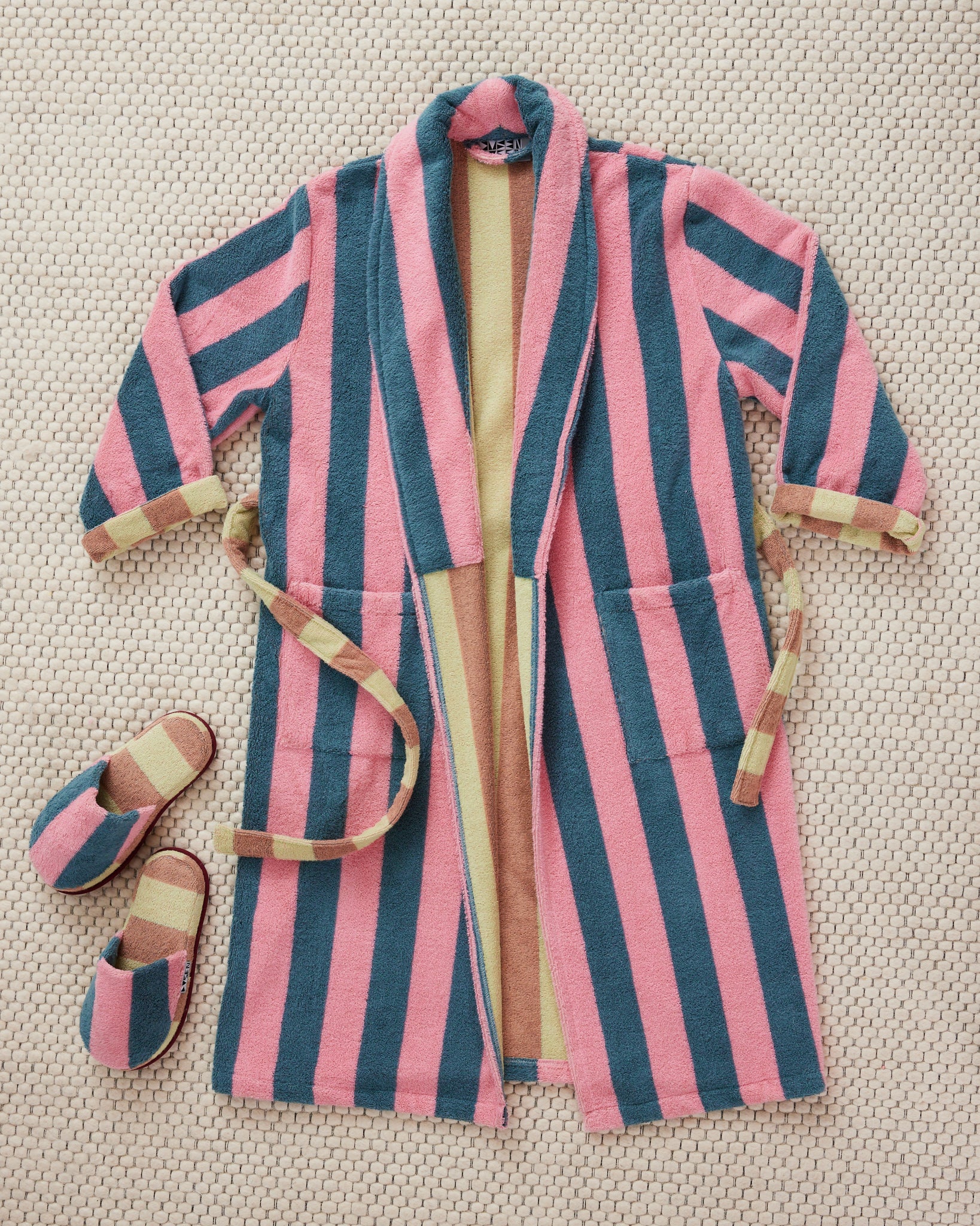 DUSEN DUSEN Bath Robe | Martine Stripe