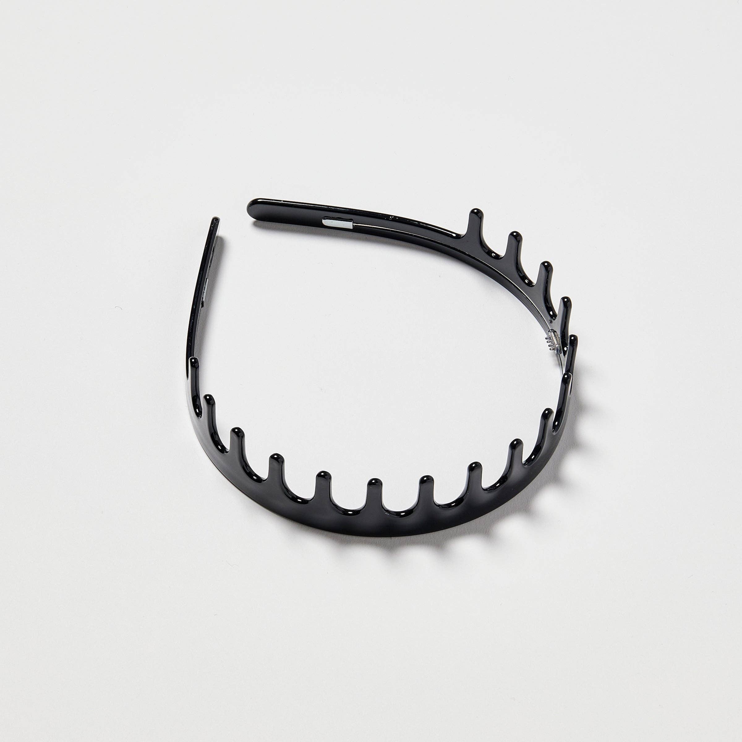CHUNKS - Comb Headband in Black