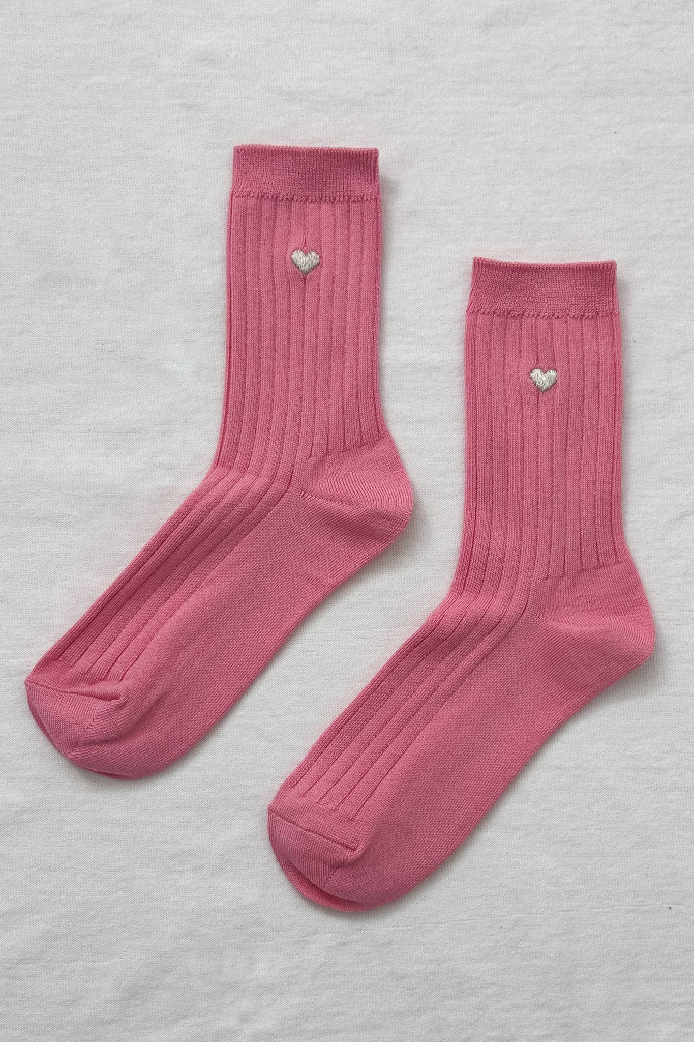 LE BON SHOPPE - Her Socks Embroidered Heart