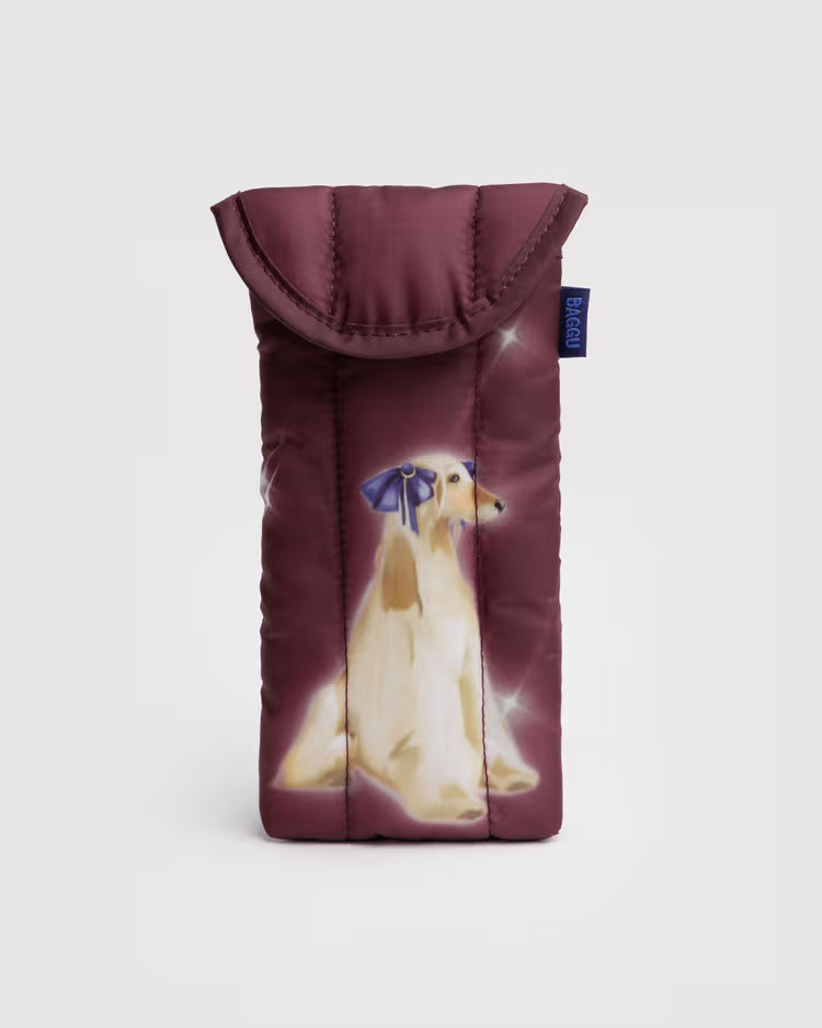 BAGGU - Puffy Glasses Sleeve - Fancy Dogs