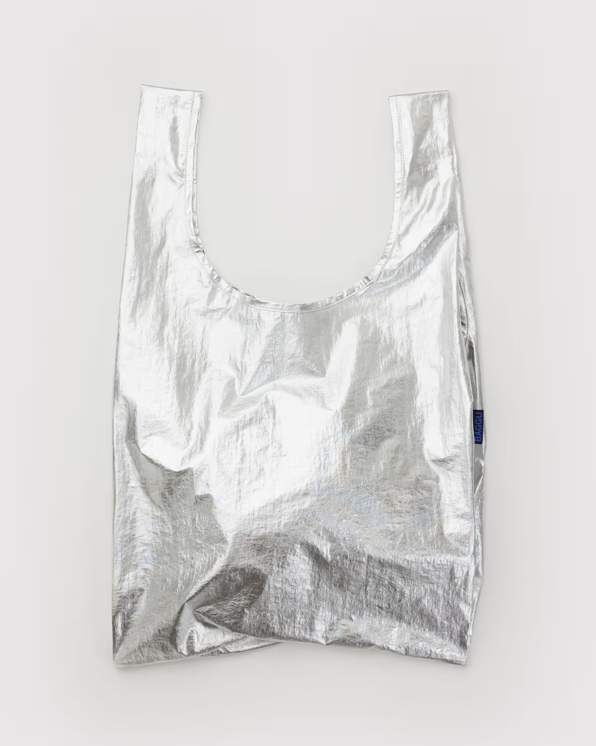 BAGGU - Standard Bag - Chrome Metallic