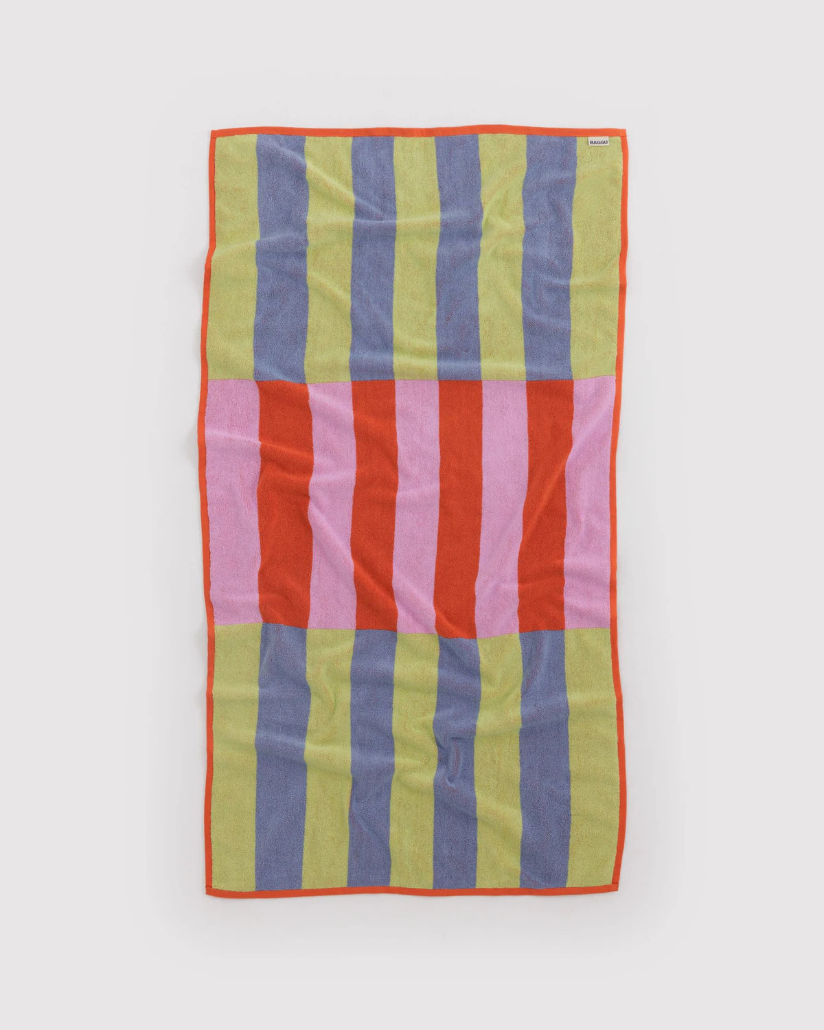 BAGGU - Bath Towel - Pool Stripe