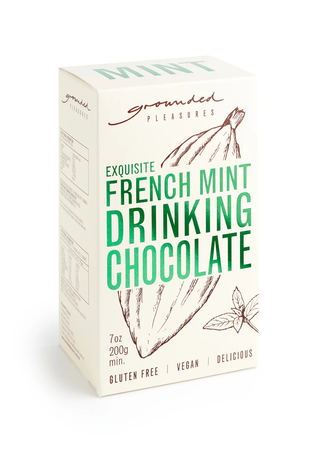 GROUNDED PLEASURES French Mint Drinking Chocolate