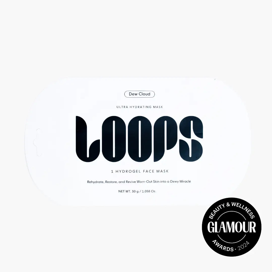 LOOPS - Dew Cloud Ultra Hydrating Hydrogel Single Face Mask