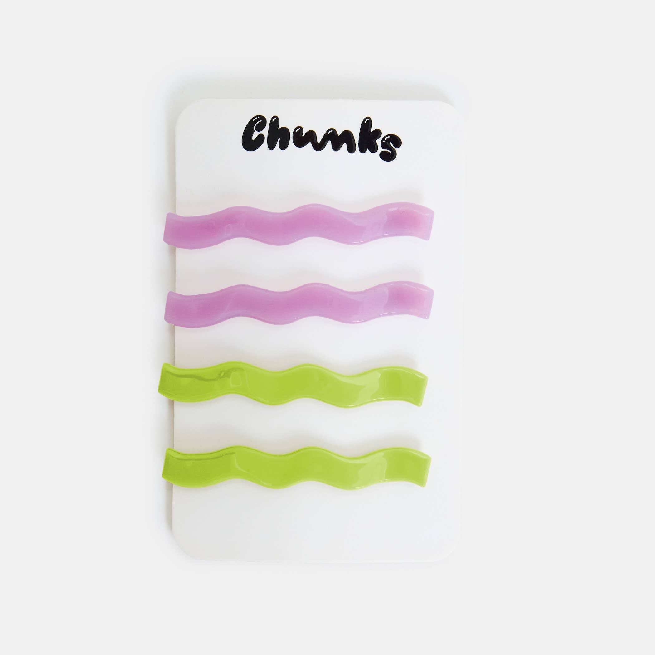 CHUNKS - Slides in Wavy Lilac + Lime