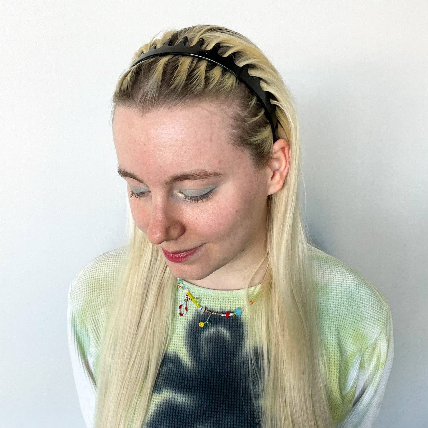 CHUNKS - Comb Headband in Black