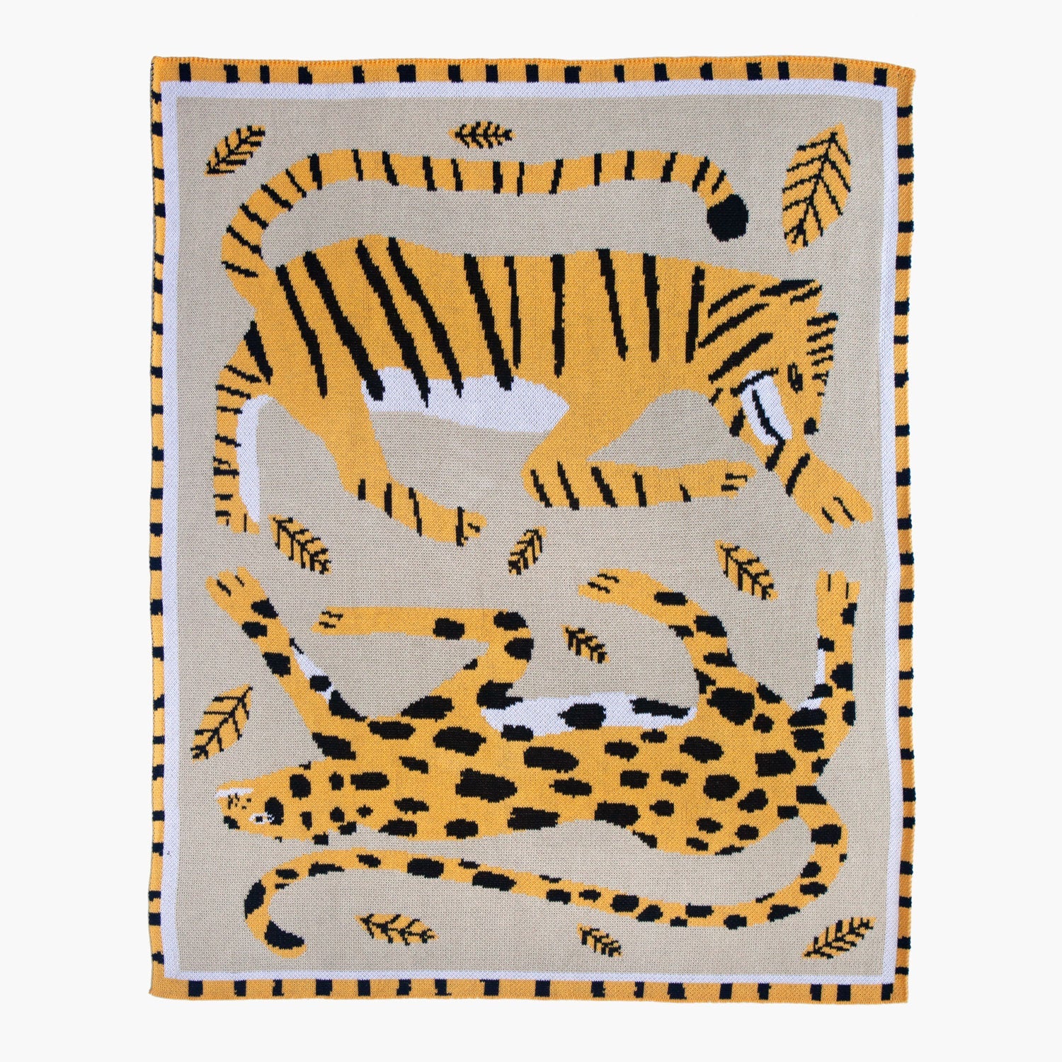 SLOW DOWN STUDIO - Big Cats Mini Blanket