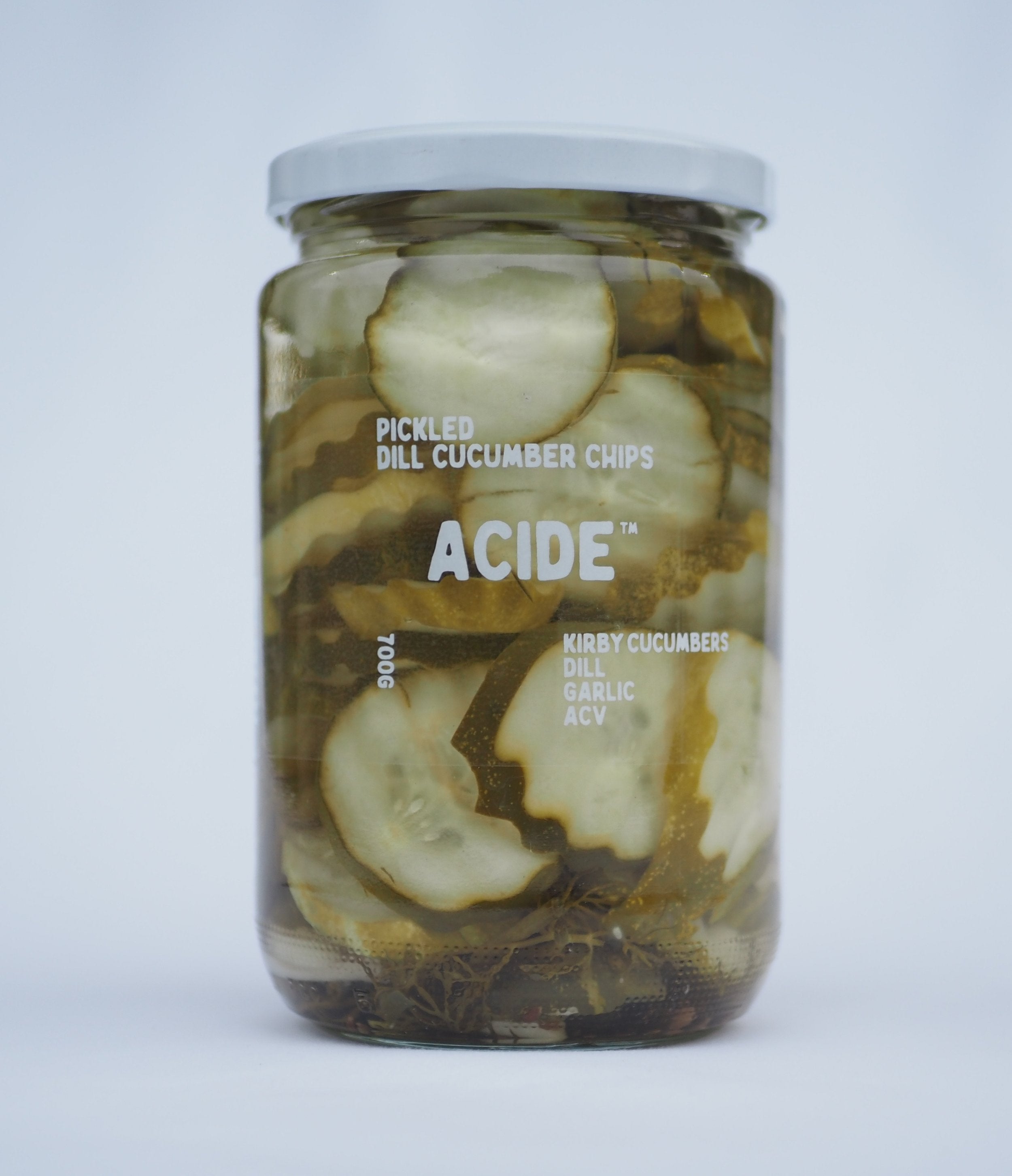 ACIDE -  Crinkle Cut Dill Cucumbers 700g