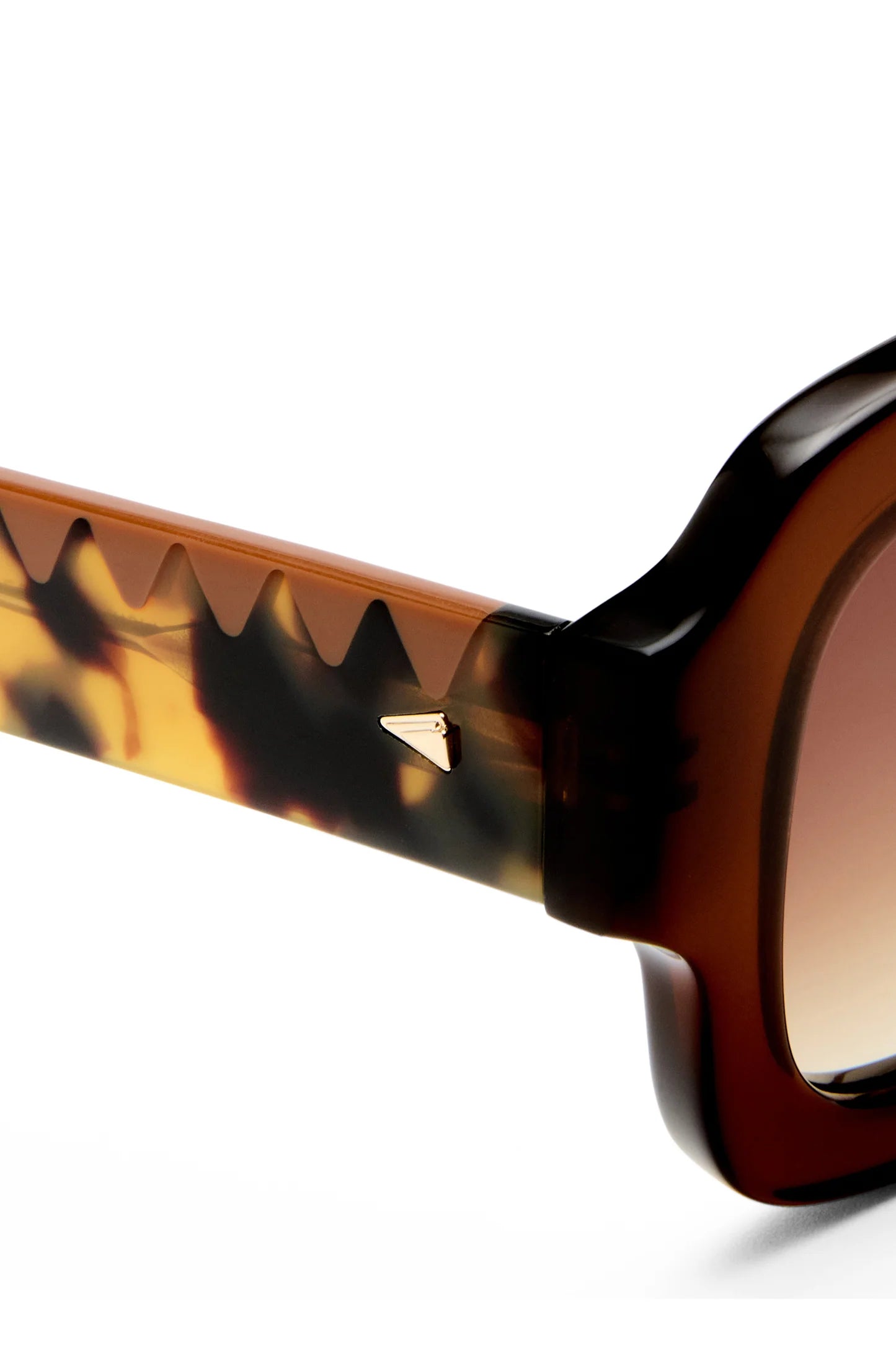 KAREN WALKER - MOONSIDE - CARAMEL ZIGZAG