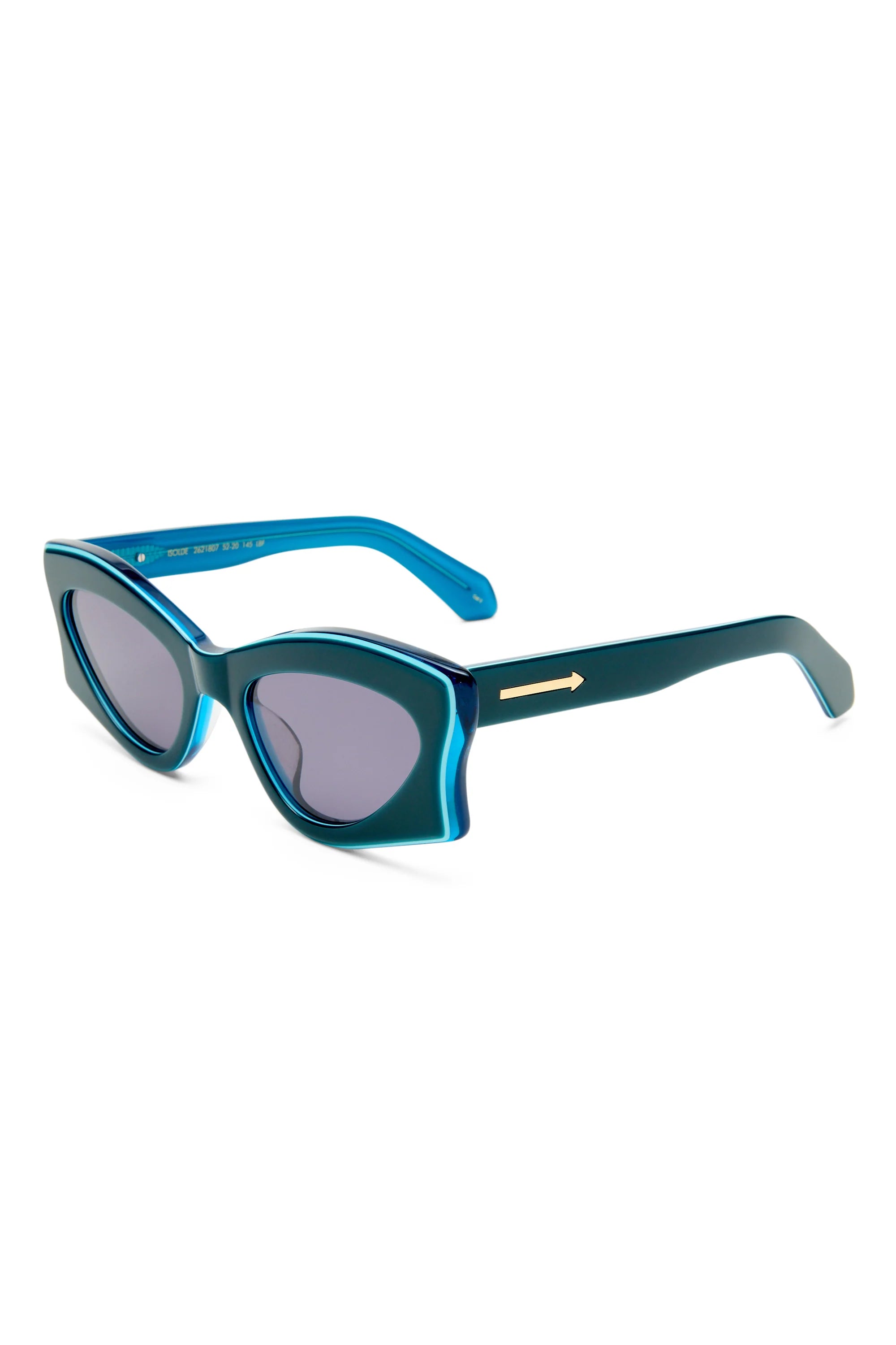 KAREN WALKER - ISOLDE - TEAL LAYER