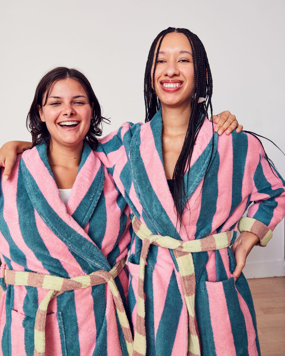 DUSEN DUSEN Bath Robe | Martine Stripe