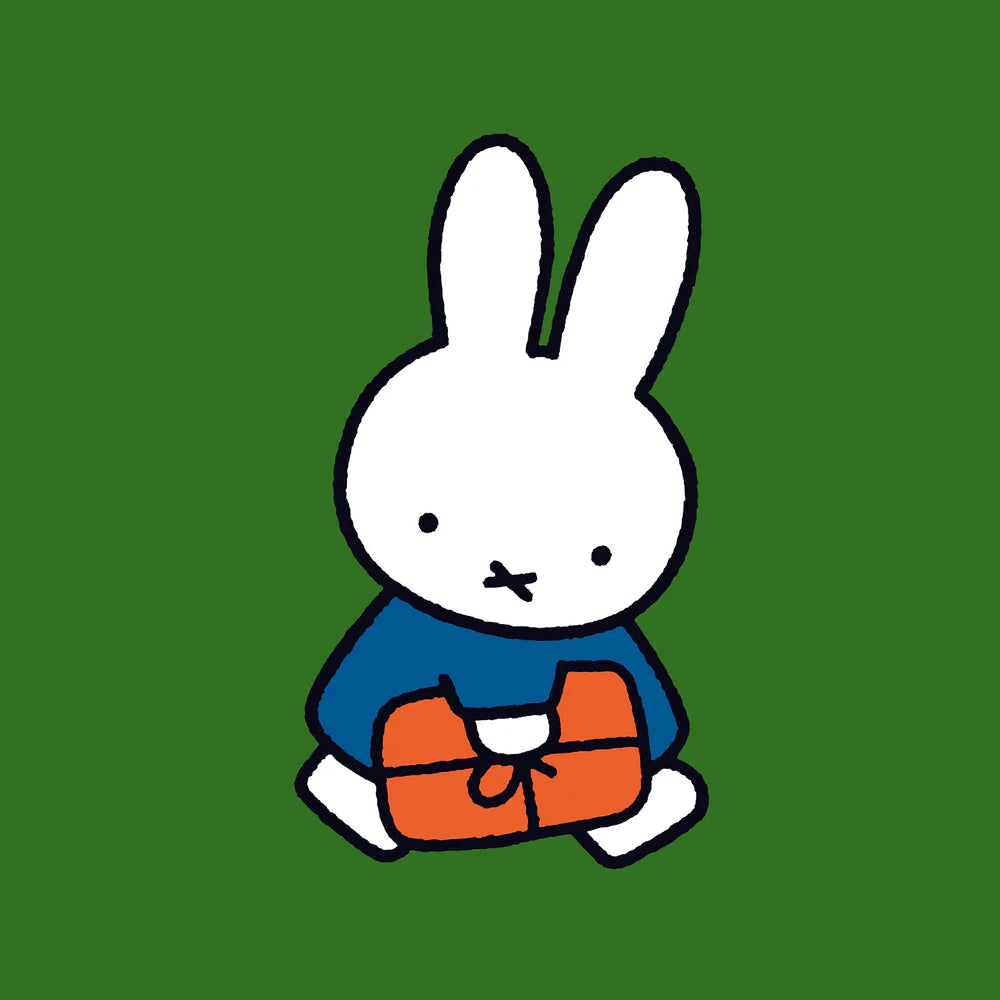 MAISON DEUX - Miffy Blanket White Black