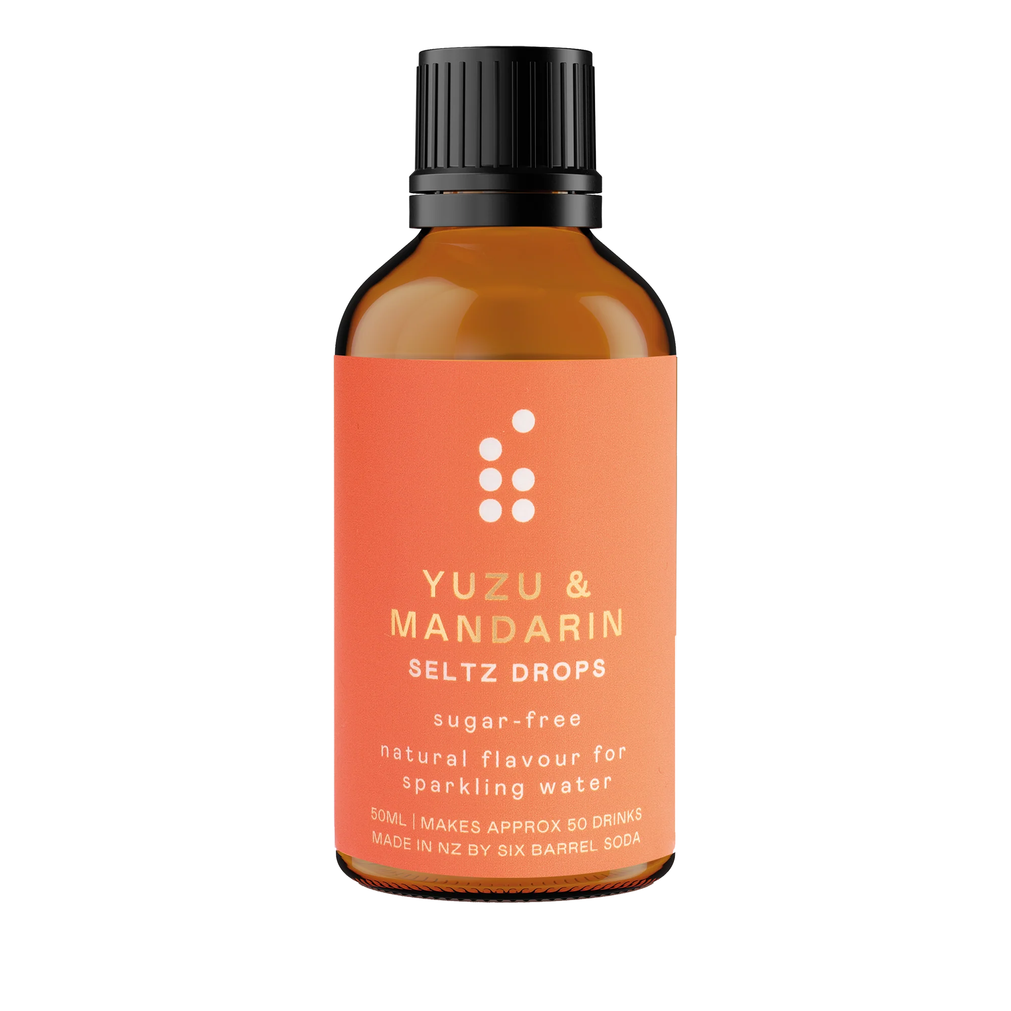 SIX BARREL SODA Yuzu & Mandarin Seltz Drops