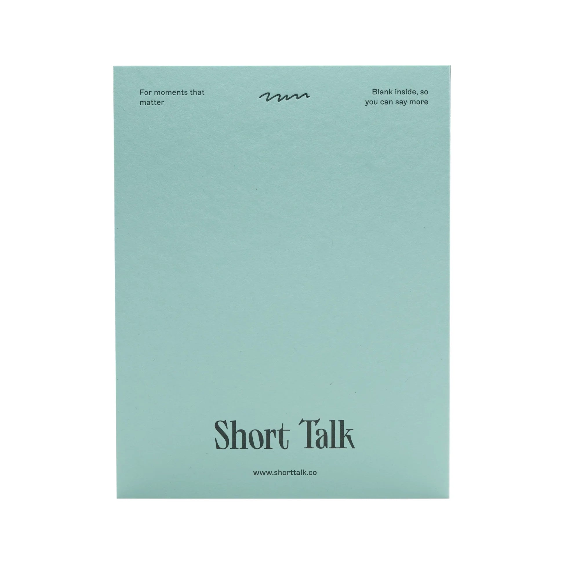 Short Talk Greeting Card | Hooley Dooley