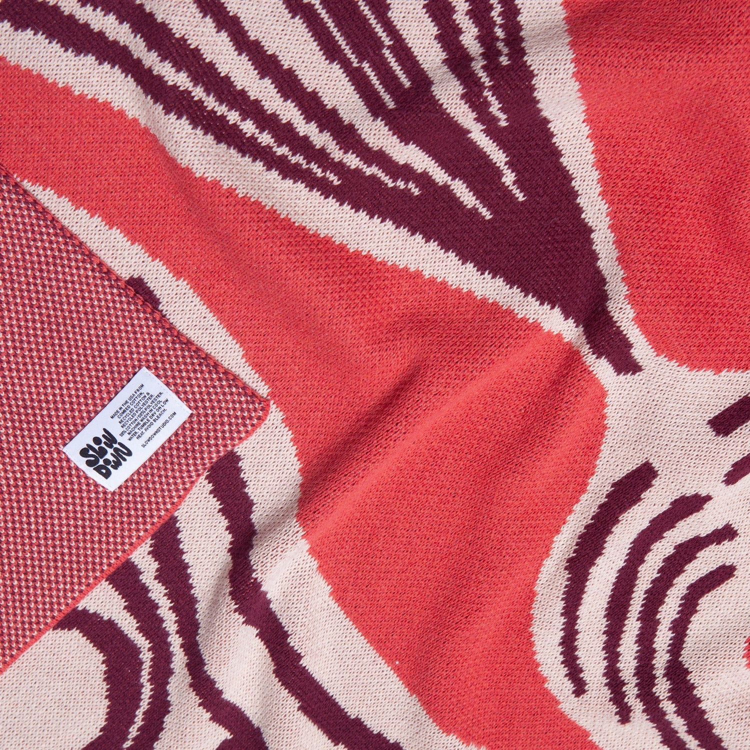 SLOW DOWN STUDIO - Squiggle Bird Mini Blanket