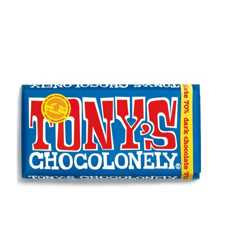 Tony's Chocolonely Dark Chocolate 70% 180g