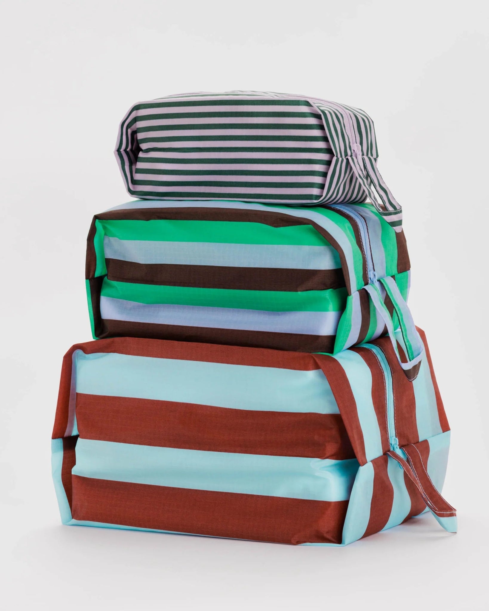 BagguBAGGU 3D Zip Set | Vacation Stripe MixPreston Apothecary