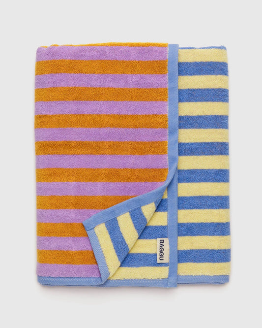 BagguBAGGU Bath Towel - Hotel StripePreston Apothecary