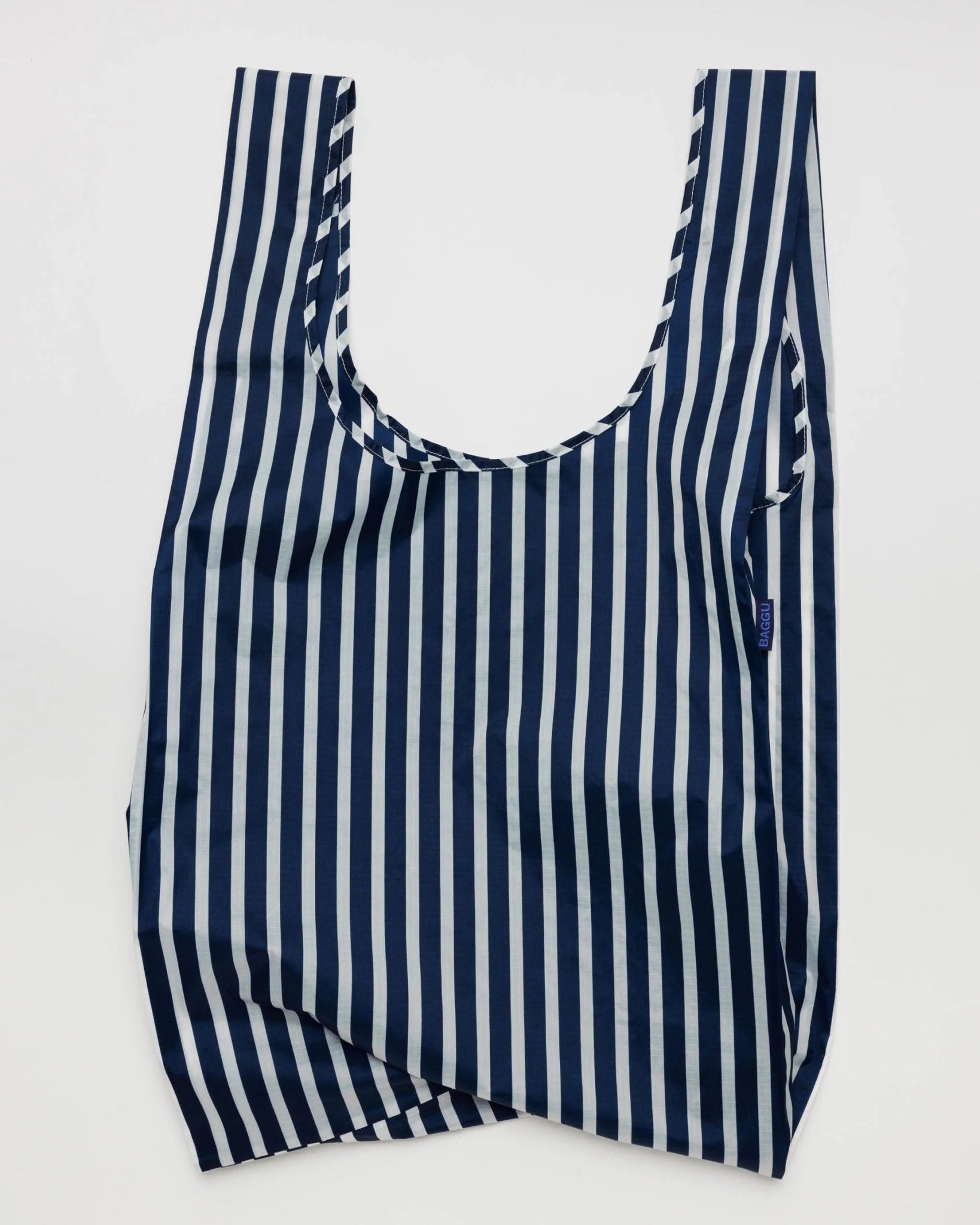 BAGGU Big Baggu - Navy Stripe