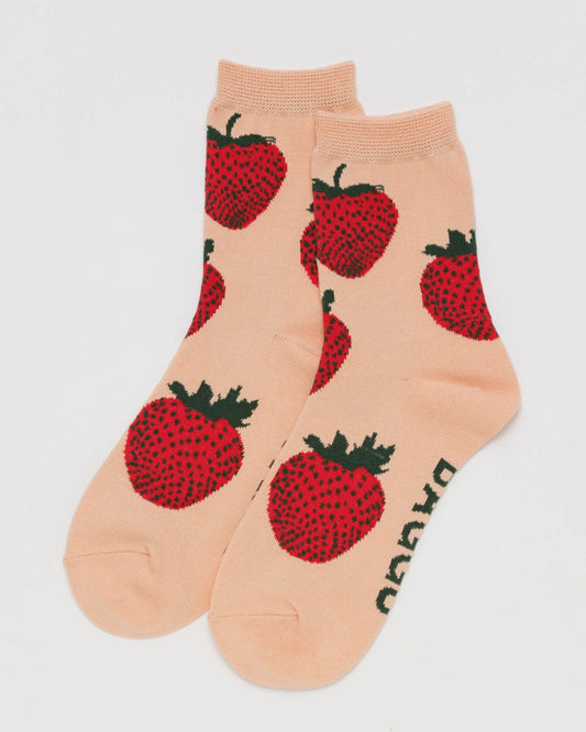 BagguBAGGU Crew Sock | StrawberryPreston Apothecary