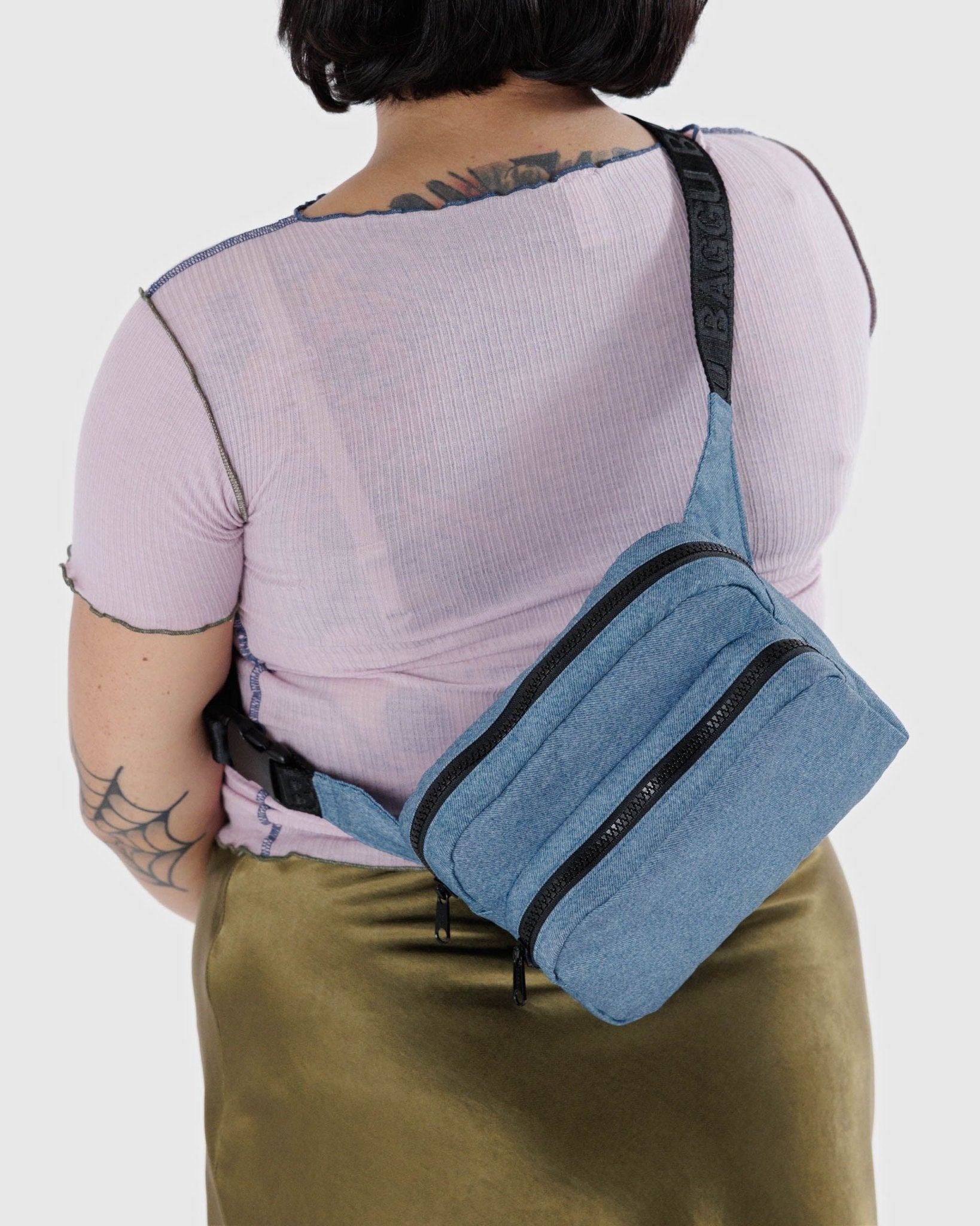 BAGGU Fanny Pack - Digital Denim