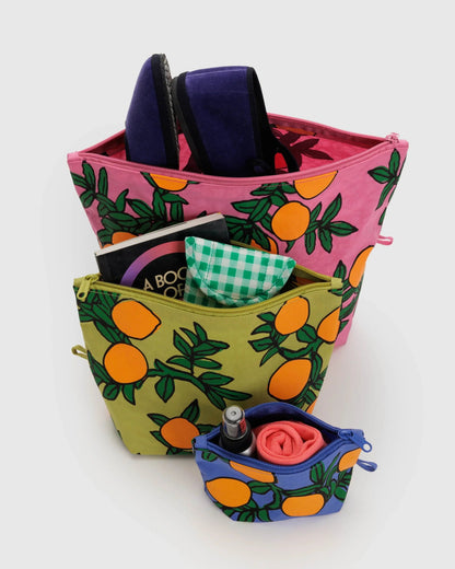 BagguBAGGU Go Pouch Set - Orange TreesPreston Apothecary