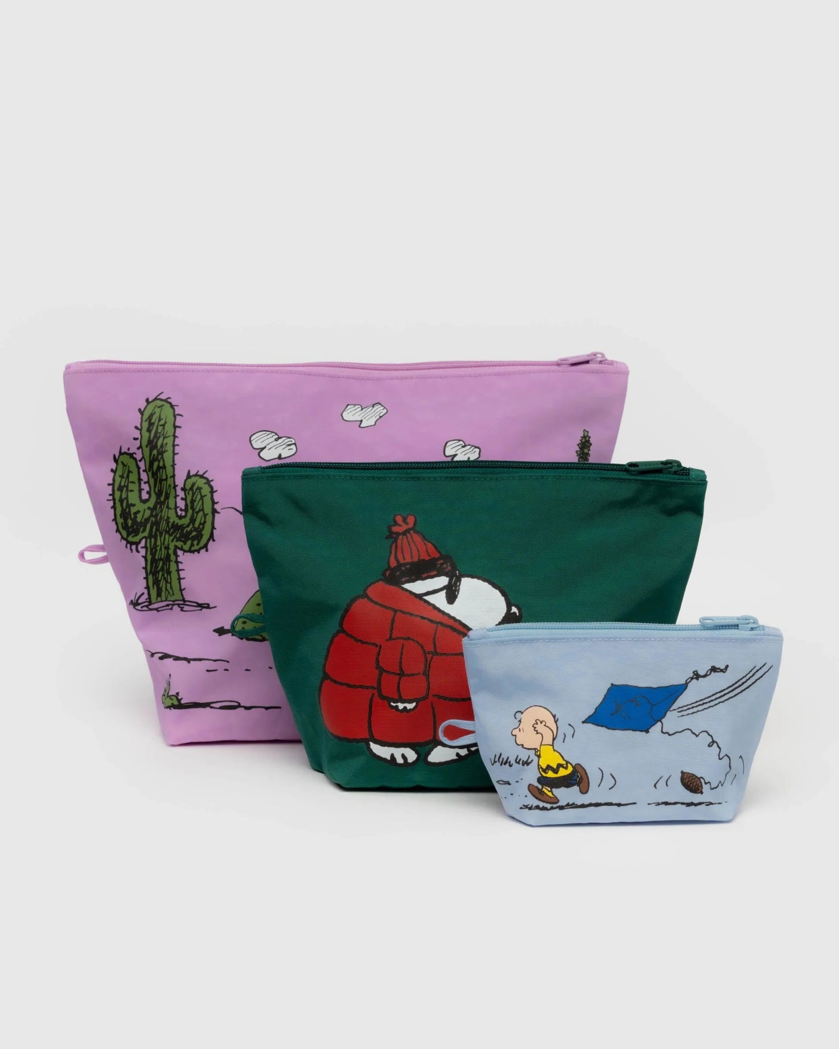 BAGGU Go Pouch Set - Peanuts