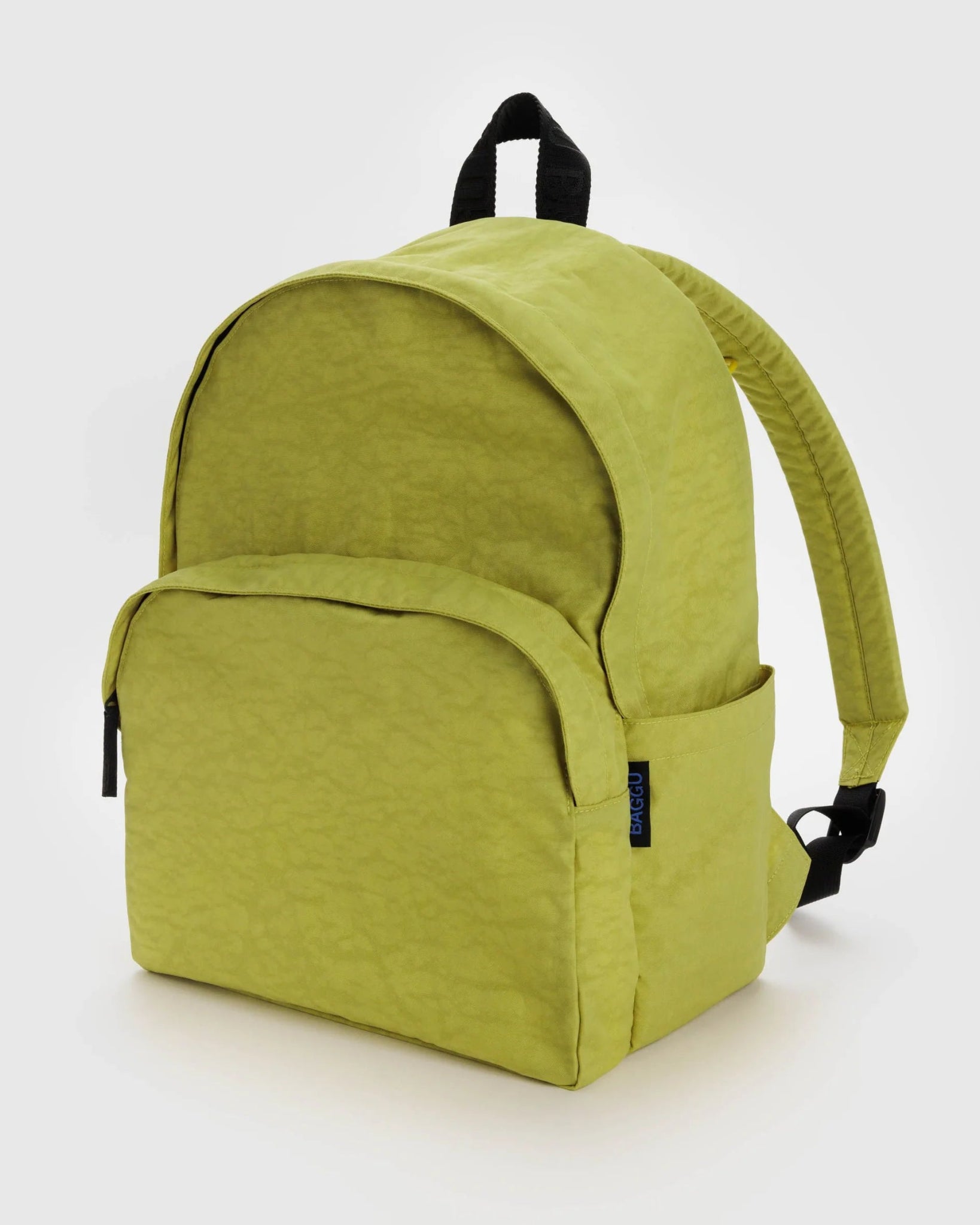 BAGGU Large Nylon Backpack - Lemongrass